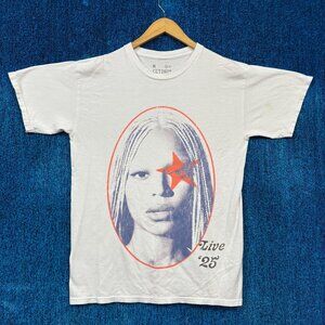 Beyoncé Red Starred Eye Cowboy Carter Live 25 Country Tee M